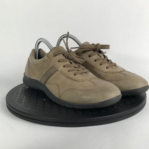 Ecco Brown Leather Athletic Comfort Shoes EU 40 Women’s Size 7 - Picture 3 of 12